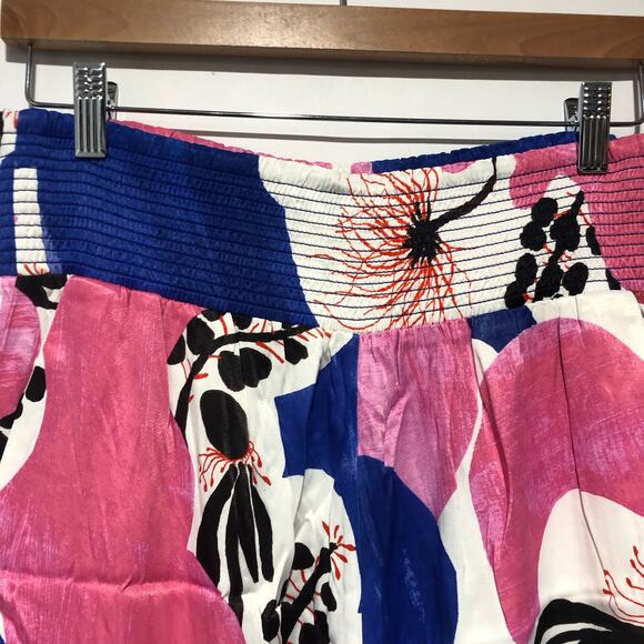 Lisa Sander for Anthropologie Wide-Leg Pull On Pants Multicolor Size M - Picture 10 of 12